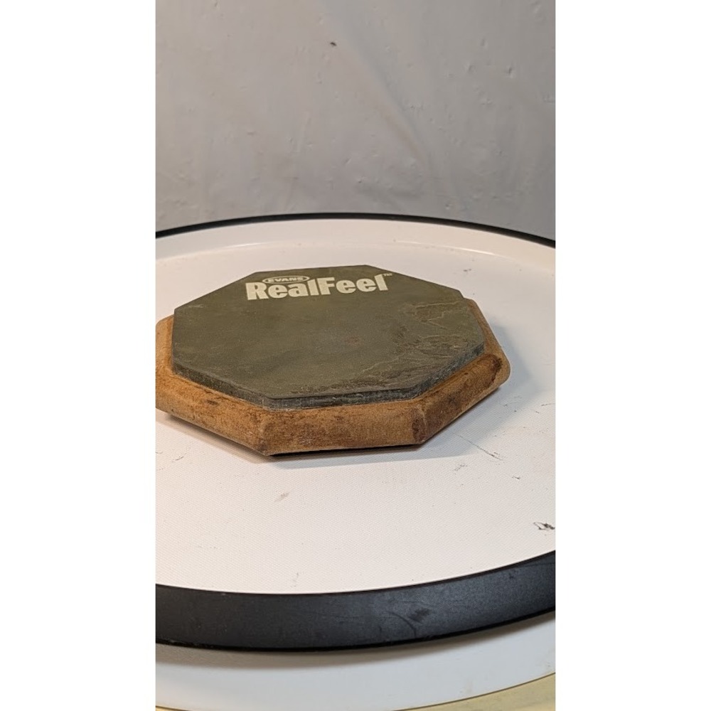 Evans lolunut RealFeel Drum Practice Pad Set Bundle Stand Case Multi Percussion - Picture 4 of 14